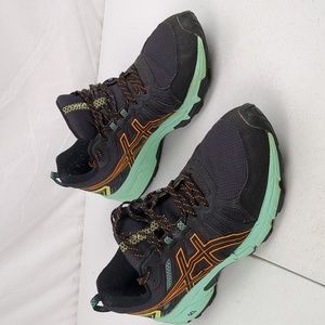 Asics Gel-Venture 7 Women's Trail Running Shoes Size 10 Black